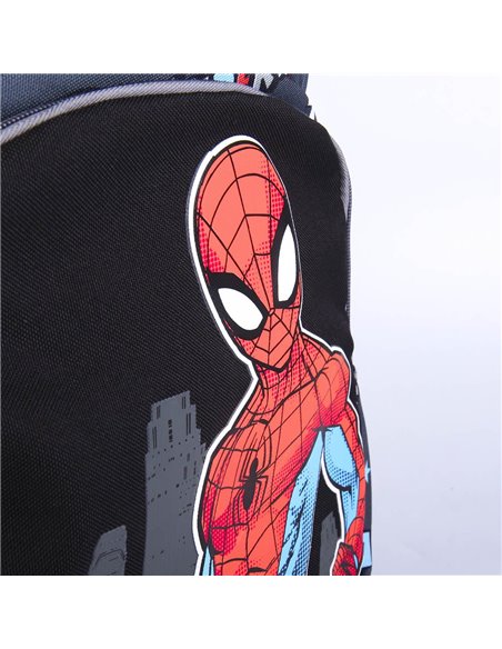 Set scoala Spiderman - Ghiozdan si Penar Echipat cu 3 fermoare