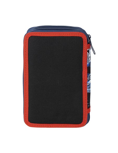 Set scoala Spiderman - Ghiozdan si Penar Echipat cu 3 fermoare
