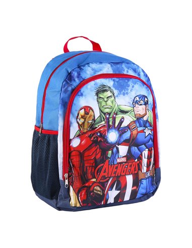 Set scoala Avengers 01 - Ghiozdan si Penar Echipat cu 3 fermoare