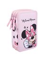 Penar echipat CERDA 3 fermoare, Minnie Mouse