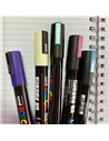 Set 5 Markere UNI POSCA PC-5M, 1.8-2.5 mm, POS40-PC5M