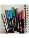 Set 7 Markere UNI POSCA PC-1M, 0.7-1MM, POS42-PC1M