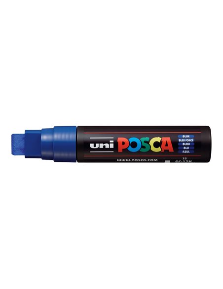 Marker UNI POSCA  PC-17K, 15 mm, Albastru