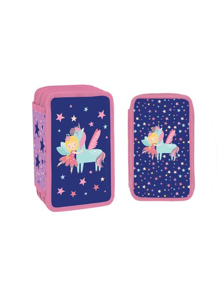 Penar Echipat, 3 Fermoare, 38 Piese, UNICORN - YOLLO