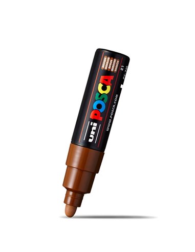 Marker UNI POSCA PC-7M, 4.5-5.5 mm, Maro