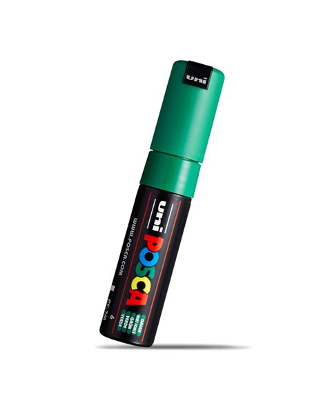 Marker UNI POSCA PC-7M, 4.5-5.5 mm, Verde