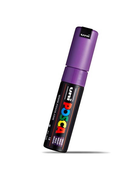 Marker UNI POSCA PC-7M, 4.5-5.5 mm, Violet