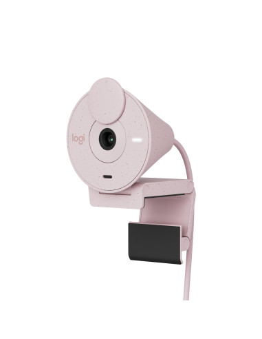 LOGITECH Brio 300 Full HD webcam - ROSE - USB "960-001448" (include TV 0.18lei)
