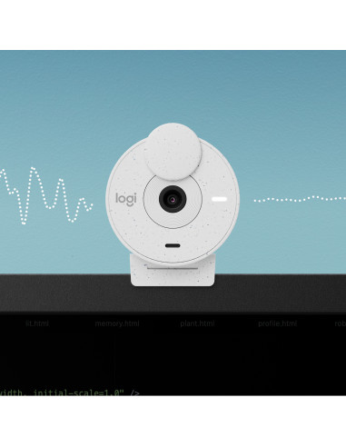 LOGITECH Brio 300 Full HD webcam - OFF-WHITE - USB "960-001442" (include TV 0.18lei) LOGITECH Brio 300 Full HD webcam - OFF-WHITE - USB "960-001442" (include TV 0.18lei)