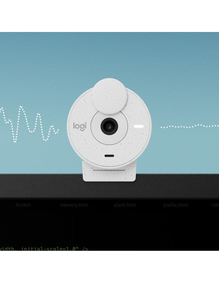 LOGITECH Brio 300 Full HD webcam - OFF-WHITE - USB "960-001442" (include TV 0.18lei) LOGITECH Brio 300 Full HD webcam - OFF-WHITE - USB "960-001442" (include TV 0.18lei)