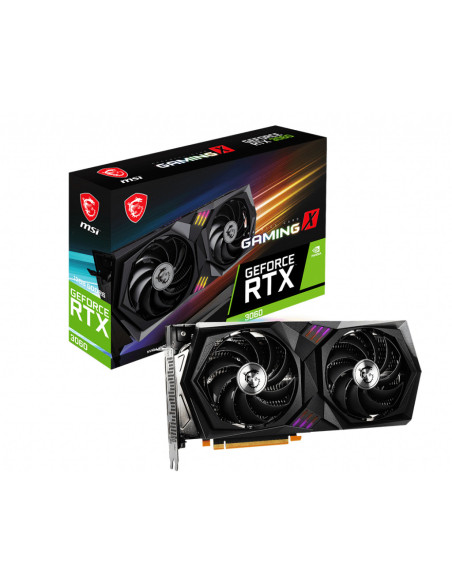 MSI GeForce RTX 3060 GAMING X 12G 12GB GDDR6 PCIe 4.0 2xHDMI 2.1 3xDP 1.4 "GEFORCE RTX 3060 GAMING X 12G"