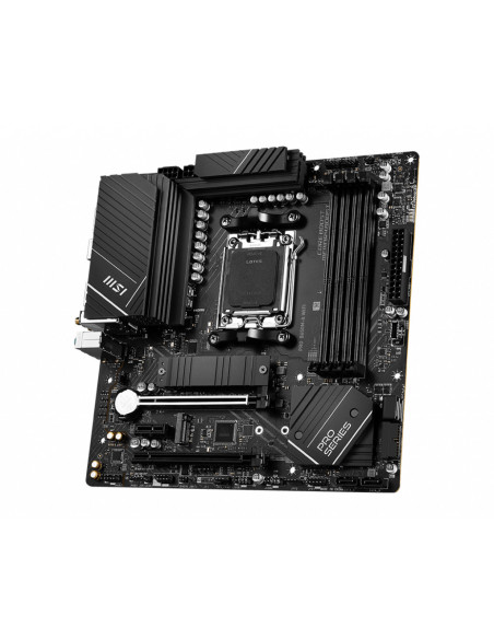 MSI Main Board Desktop PRO B650M-A WIFI (AM5, 4x DDR5, HDMI, DP, 2x PCI-E x16, 2x PCI-E x16, 2x M.2, 4x SATA 6G, 4x USB 2.0, 6x