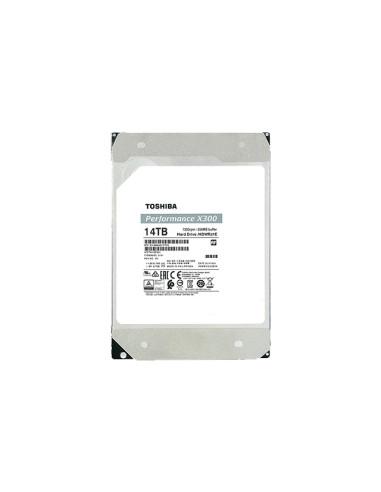 HDD Desktop TOSHIBA 14TB X300 CMR (3.5, 512MB, 7200RPM, SATA 6Gbps), retail pack "HDWR31EEZSTA",
