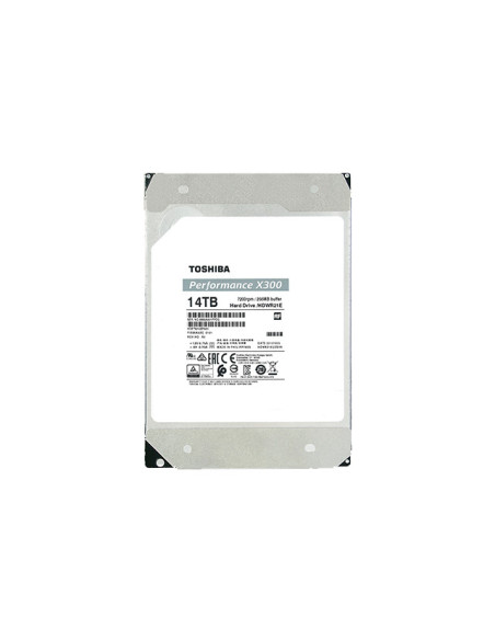 HDD Desktop TOSHIBA 14TB X300 CMR (3.5, 512MB, 7200RPM, SATA 6Gbps), retail pack "HDWR31EEZSTA",
