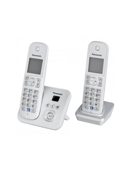 Telefon Panasonic DECT Twin, KX-TG6822GS, robot telefonic