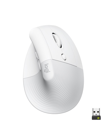LOGITECH Lift Vertical Ergonomic Mouse - OFF-WHITE PALE GREY - 2.4GHZ BT - EMEA - ON+OFFLINE,B2C "910-006475" (include TV 0.18le LOGITECH Lift Vertical Ergonomic Mouse - OFF-WHITE PALE GREY - 2.4GHZ BT - EMEA - ON+OFFLINE,B2C "910-006475" (include TV 0.18le
