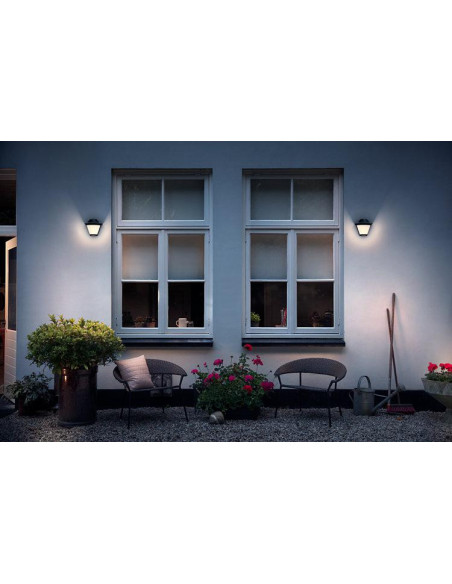 Serres wall lantern black 1x42W 230V "000008718696165911"