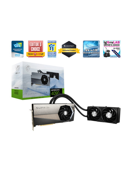 Placa video msi geforce rtx 4090 suprim x 24g 912-v510-011 /