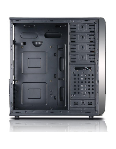 Carcasa segotep racing neagra, spcc steel atx mid tower, fara