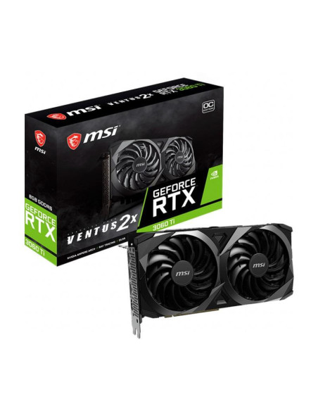 Placa video msi geforce rtx 3060 ti ventus 2x ocv1 lhr 8gb