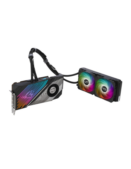 Asus rog strix lc radeon rx 6900 xt t16g, 16gb gddr6