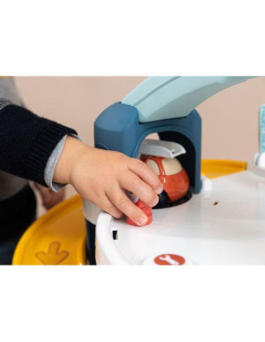 Pista de masini Smoby Big Garage cu masinuta si