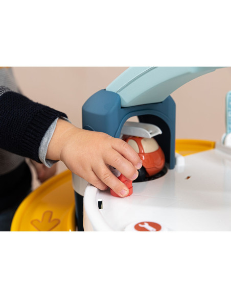 Pista de masini Smoby Big Garage cu masinuta si