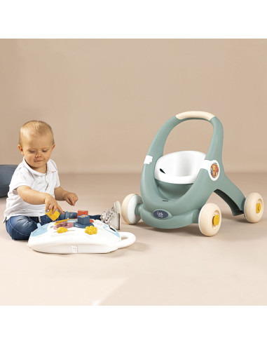 Premergator Smoby Trotty Walker 3 in 1 verde,S7600140304