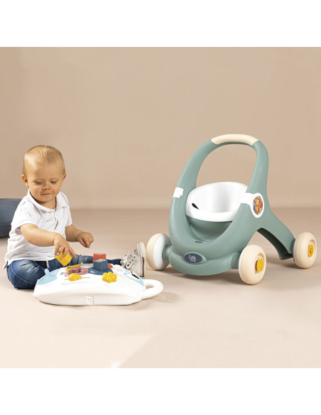 Premergator Smoby Trotty Walker 3 in 1 verde,S7600140304