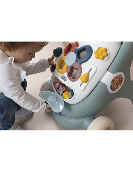 Premergator Smoby Trotty Walker 3 in 1 verde,S7600140304