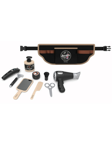 Centura frizer Smoby Barber and Cut negru cu