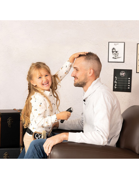 Centura frizer Smoby Barber and Cut negru cu