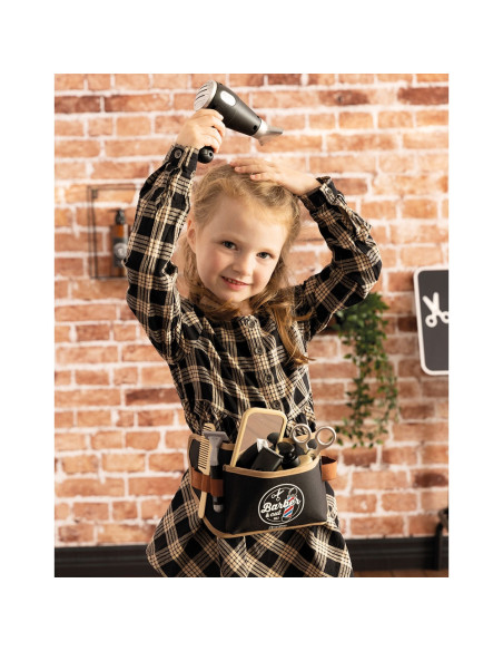 Centura frizer Smoby Barber and Cut negru cu