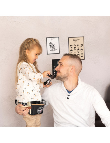 Centura frizer Smoby Barber and Cut negru cu