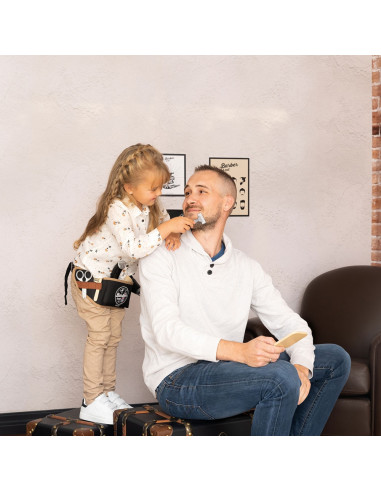 Centura frizer Smoby Barber and Cut negru cu