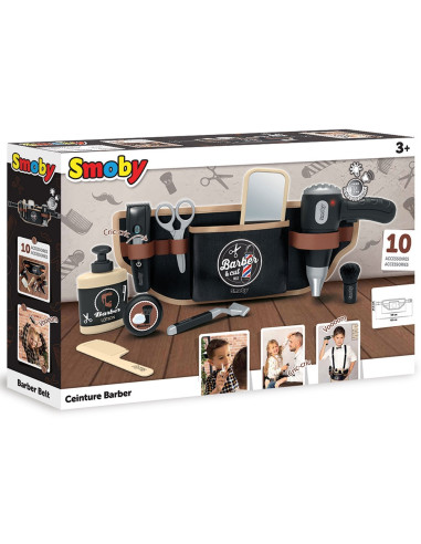 Centura frizer Smoby Barber and Cut negru cu
