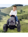 Tractor cu pedale si remorca Smoby Stronger XXL gri,S7600710202