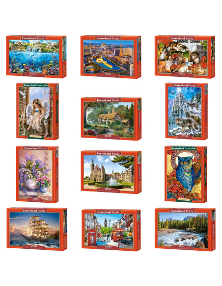 Puzzle 1500 Pcs - Castorland,150014