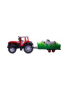 Tractor cu remorca si 2 animale, 54 cm,0488-216