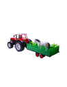 Tractor cu remorca si 2 animale, 54 cm,0488-216
