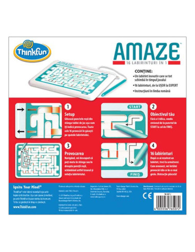 Thinkfun - Amaze, labirintul variabil,TF5072