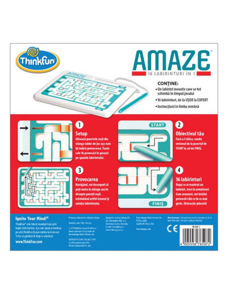 Thinkfun - Amaze, labirintul variabil,TF5072