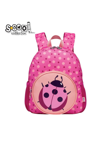 Ghiozdan gradinita LADYBUG, 31x24x9 cm - S-COOL,SC2091