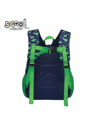 Ghiozdan gradinita DINO, 31x24x9 cm - S-COOL,SC2093