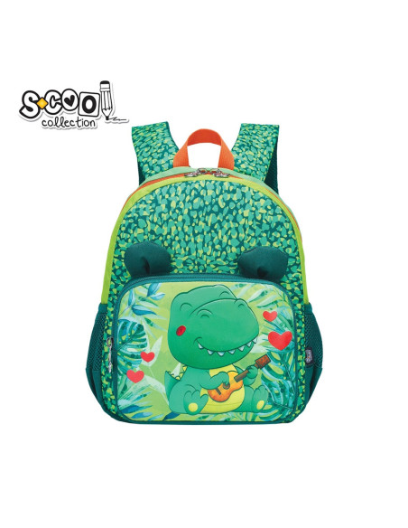 Ghiozdan gradinita DINOSAUR, 31x24x9 cm - S-COOL,SC2097