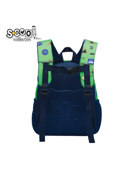 Ghiozdan gradinita LET DRIVE, 33x27x15 cm - S-COOL,SC2102