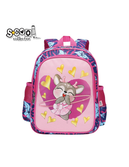 Ghiozdan DEER, 33x27x15 cm - S-COOL,SC2088