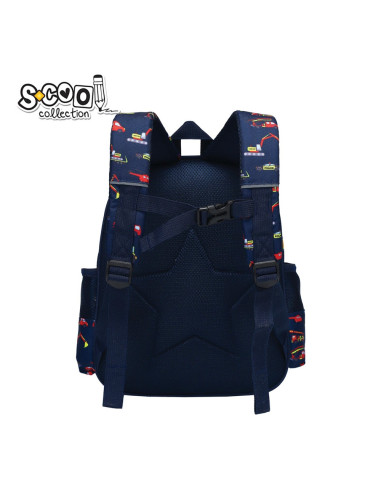 Ghiozdan BEEP BEEP, 33x27x15 cm - S-COOL,SC2101