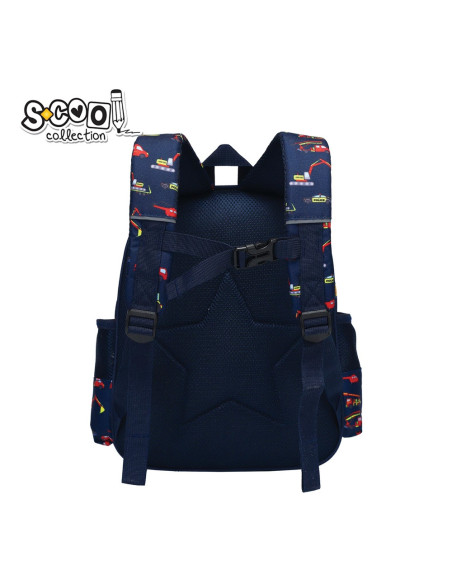 Ghiozdan BEEP BEEP, 33x27x15 cm - S-COOL,SC2101