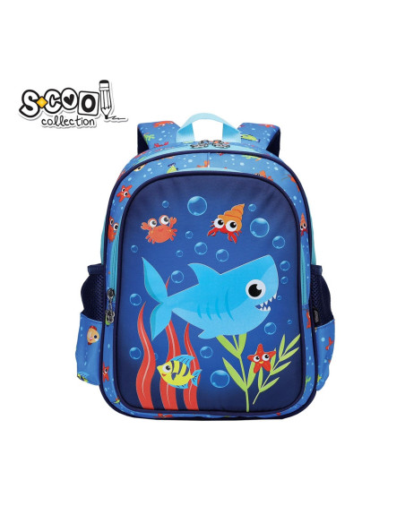 Ghiozdan SHARK, 33x27x15 cm - S-COOL,SC2099